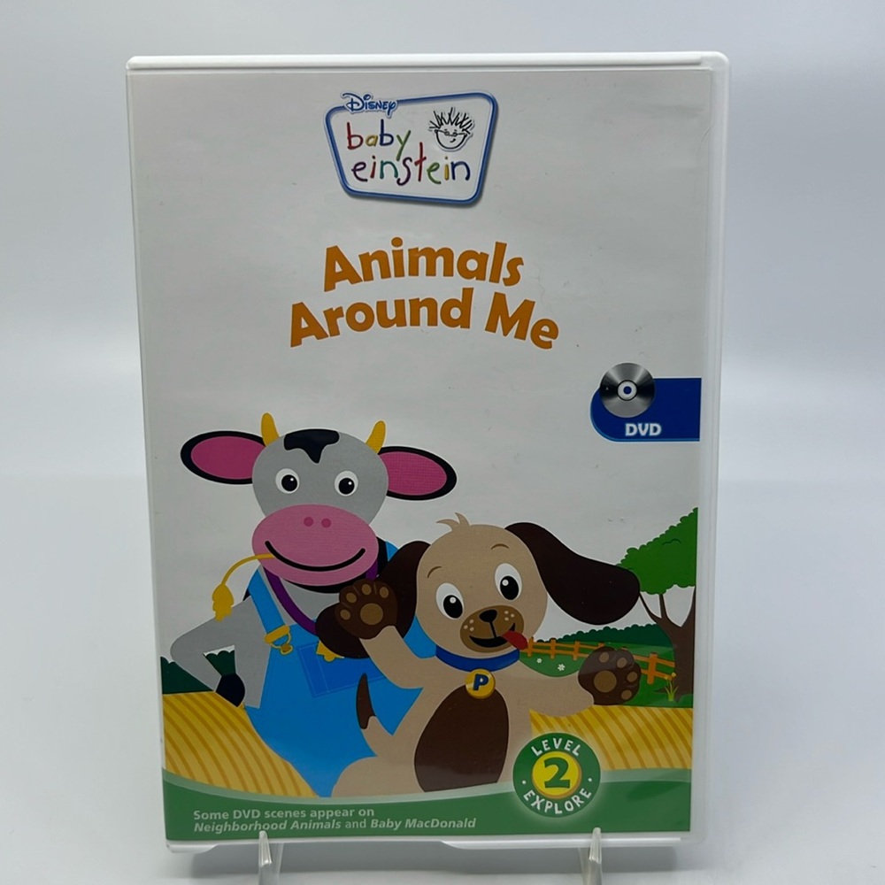 Disney Baby Einstein DVD Animals Around Me 2012 Please See Photos
